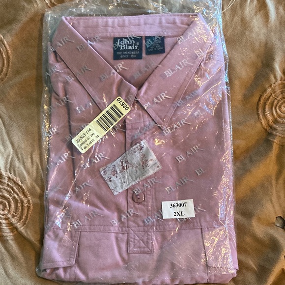 Vintage John Blair men’s big & tall dress shirt. NWT OLD STOCK - Picture 1 of 4